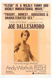 Andy Warhol's Flesh 11 x 17 Movie Poster - Style E