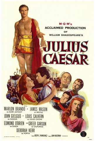 Julius Caesar 11 x 17 Movie Poster - Style A