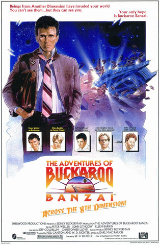 The Adventures of Buckaroo Banzai Across the Eighth Dimension 11 x 17 Movie Poster - Style A