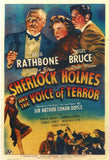 Sherlock Holmes and the Voice of Terror 11 x 17 Movie Poster - Style A