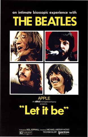 Let it Be 11 x 17 Movie Poster - Style A