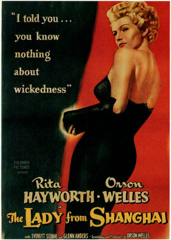 The Lady From Shanghai 11 x 17 Movie Poster - Style B