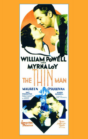 The Thin Man 11 x 17 Movie Poster - Style A