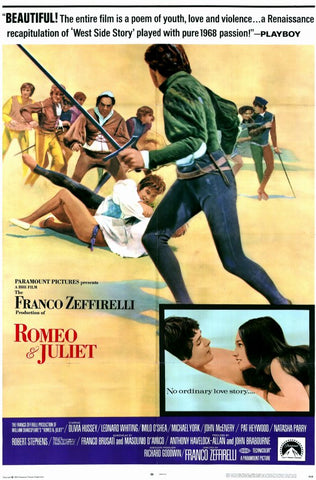 Romeo and Juliet 11 x 17 Movie Poster - Style C