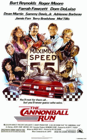 Cannonball Run 11 x 17 Movie Poster - Style A