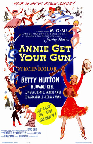 Annie Get Your Gun 11 x 17 Movie Poster - Style A