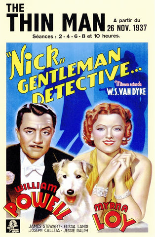 The Thin Man 11 x 17 Movie Poster - Style C