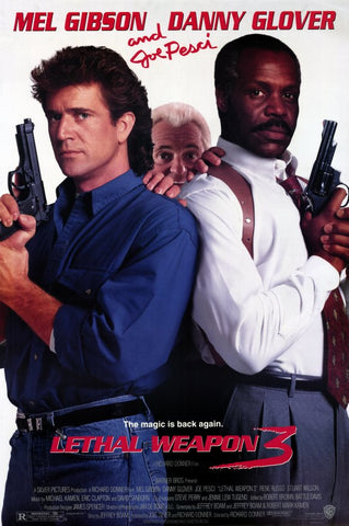 Lethal Weapon 3 11 x 17 Movie Poster - Style A