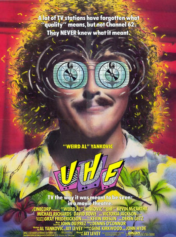 UHF 11 x 17 Movie Poster - Style A