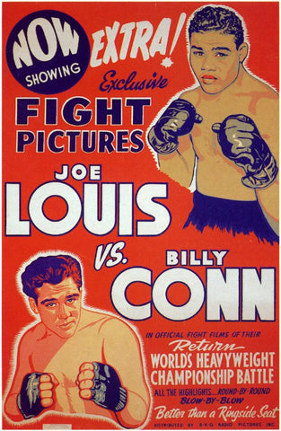 Joe Louis vs. Billy Conn 11 x 17 Movie Poster - Style A