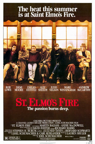 St. Elmo's Fire 11 x 17 Movie Poster - Style A