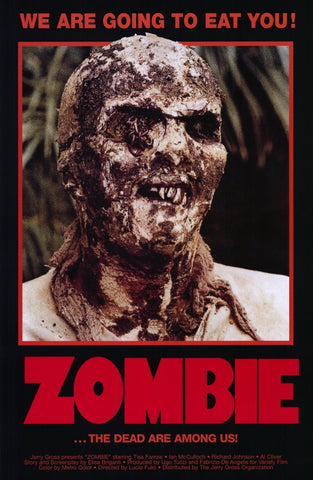 Zombie 11 x 17 Movie Poster - Style A