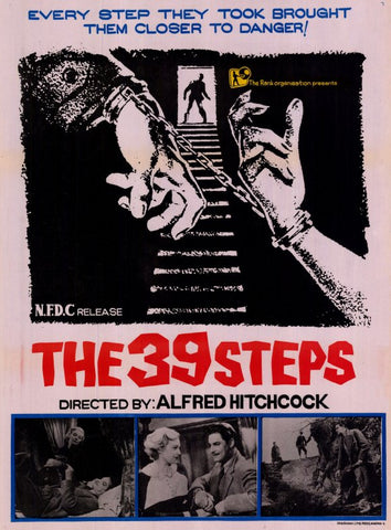 The 39 Steps 11 x 17 Movie Poster - Style C