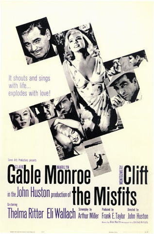 The Misfits 11 x 17 Movie Poster - Style B