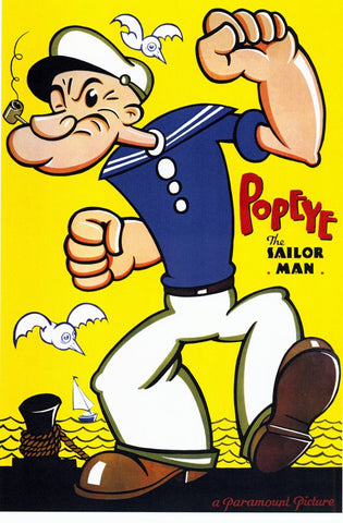Popeye 11 x 17 Movie Poster - Style A