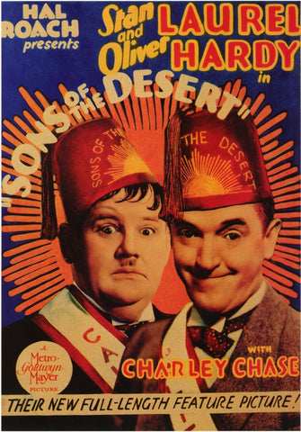 Sons of the Desert 11 x 17 Movie Poster - Style B