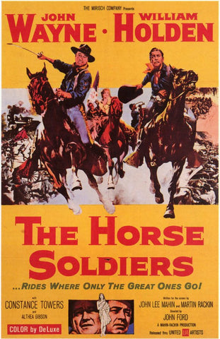 The Horse Soldiers 11 x 17 Movie Poster - Style A