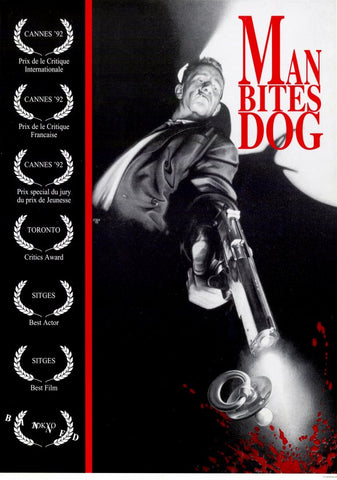 Man Bites Dog 11 x 17 Movie Poster - Style A