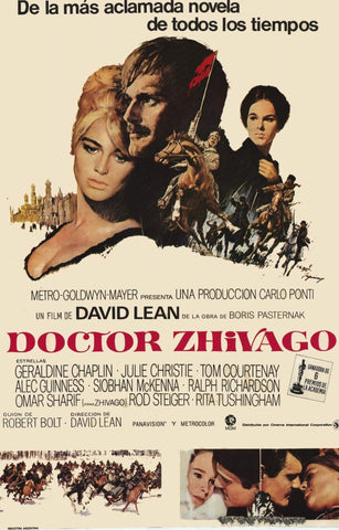 Doctor Zhivago 11 x 17 Poster Argentine Style B