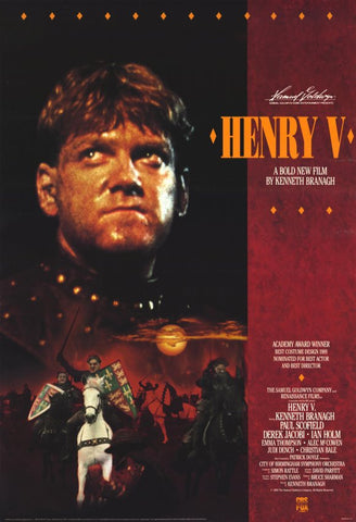 Henry V 11 x 17 Movie Poster - Style B