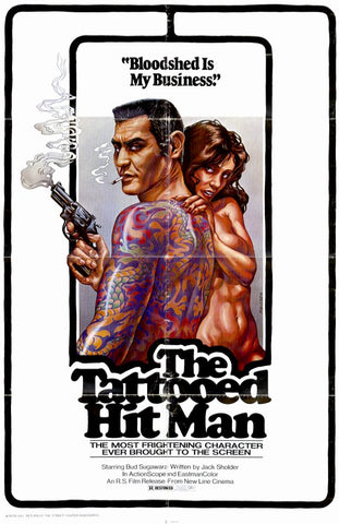 Tattooed Hit Man 11 x 17 Movie Poster - Style A