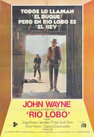 Rio Lobo 11 x 17 Poster - Foreign - Style A