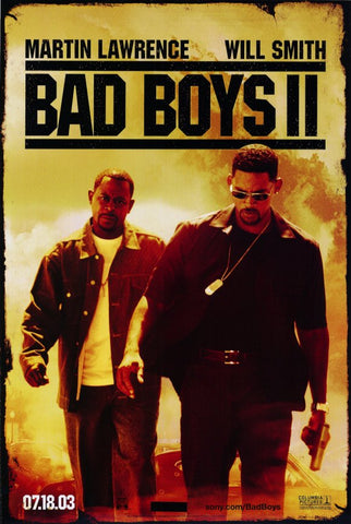 Bad Boys II 11 x 17 Movie Poster - Style A