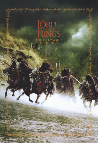 Lord of the Rings 1: The Fellowship of the Ring 11 x 17 Movie Poster - Style K
