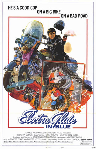 Electra Glide in Blue 11 x 17 Movie Poster - Style A