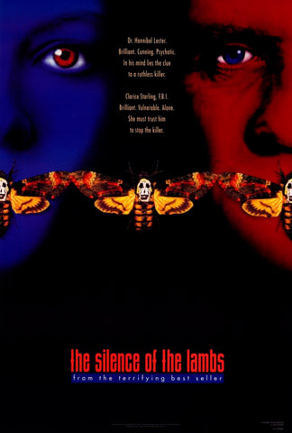 Silence of the Lambs 27 x 40 Movie Poster - Style A