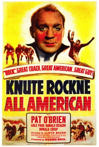 Knute Rockne All American 27 x 40 Movie Poster - Style A