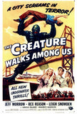 The Creature Walks Among Us 27 x 40 Movie Poster - Style A