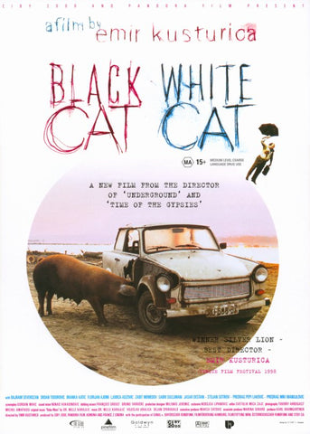 Black Cat, White Cat 11 x 17 Movie Poster - Style C