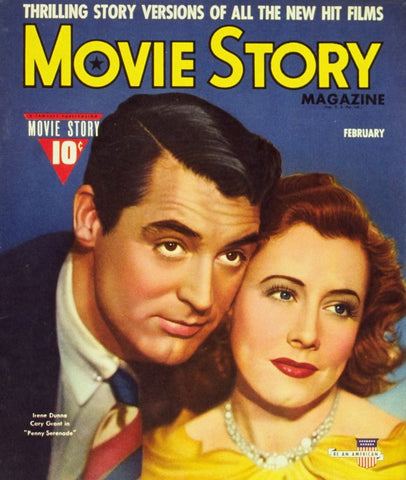 Irene Dunne 11 x 17 Movie Story Magazine Cover 1940's
