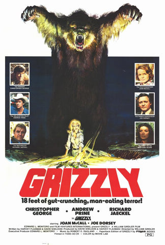 Grizzly 27 x 40 Movie Poster - Style A