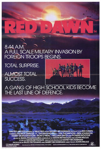 Red Dawn 27 x 40 Movie Poster - Style B