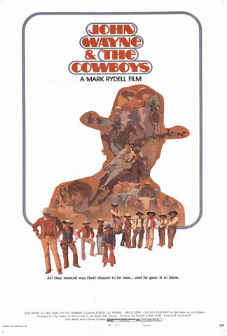 Cowboys 27 x 40 Movie Poster - Style C