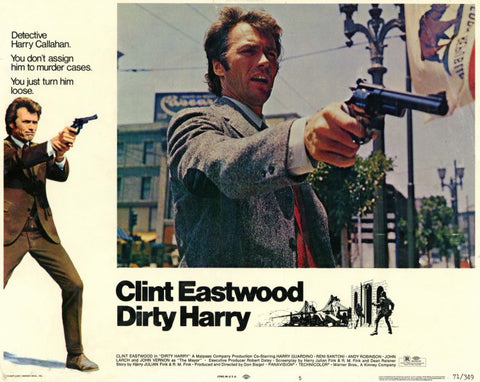 Dirty Harry 11 x 14 Movie Poster - Style E