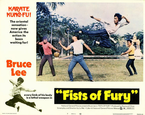 Fists of Fury 11 x 14 Movie Poster - Style G