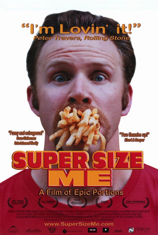 Super Size Me 27 x 40 Movie Poster - Style A