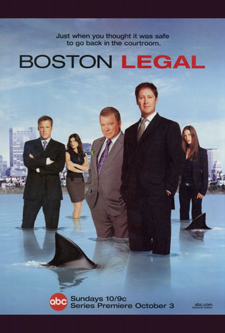 Boston Legal 27 x 40 TV Poster - Style A