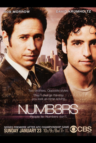 Numb3rs 27 x 40 TV Poster - Style A