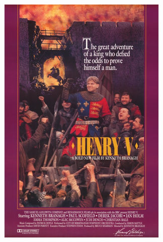 Henry V 27 x 40 Movie Poster - Style A