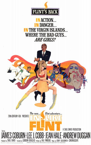 In Like Flint 27 x 40 Movie Poster - Style A