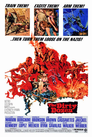 The Dirty Dozen 27 x 40 Movie Poster - Style A