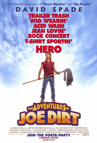 The Adventures of Joe Dirt 27 x 40 Movie Poster - Style A