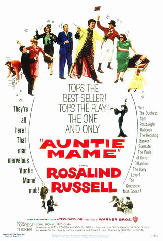 Auntie Mame 27 x 40 Movie Poster - Style A