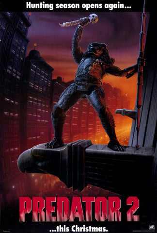 Predator 2 27 x 40 Movie Poster - Style B