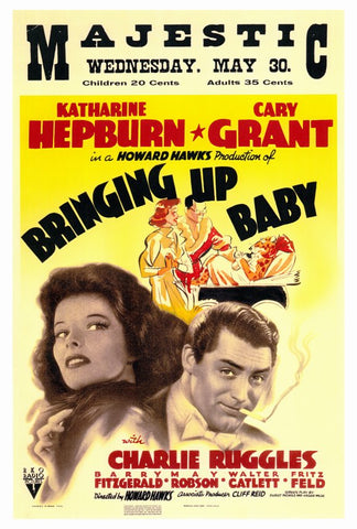 Bringing Up Baby 27 x 40 Movie Poster - Style A