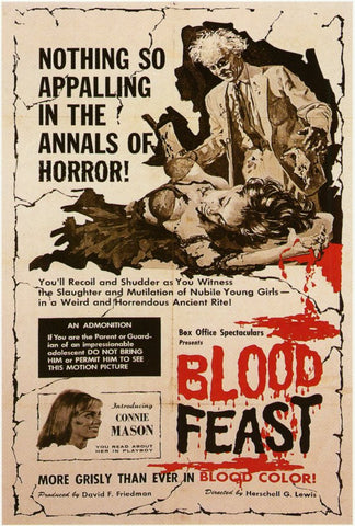 Blood Feast 27 x 40 Movie Poster - Style A